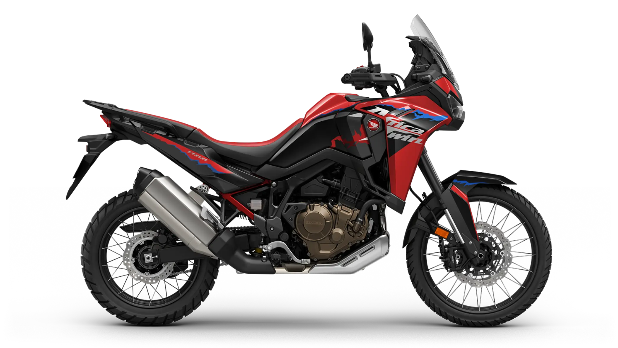 crf1100l africa twin red